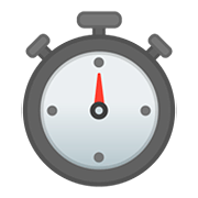 Émoji ⏱️ Chronomètre sur Google Android 11.0.