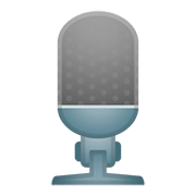🎙️ Emoji Microfone De Estúdio na Google Android 11.0.