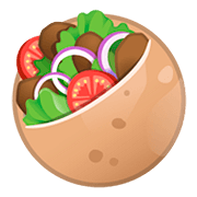 Émoji 🥙 Kebab sur Google Android 11.0.