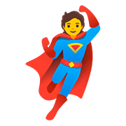 🦸 Emoji Super-herói na Google Android 11.0.