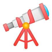 Emoji 🔭 Telescopio su Google Android 11.0.