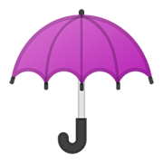 Émoji ☂️ Parapluie Ouvert sur Google Android 11.0.