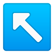 Emoji ↖️ Freccia In Alto A Sinistra su Google Android 11.0.