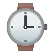 ⌚ Emoji Relógio De Pulso na Google Android 11.0.