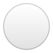 Emoji ⚪ Cerchio Bianco su Google Android 11.0.