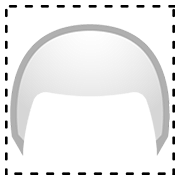 Emoji 🦳 Capelli Bianchi su Google Android 11.0.