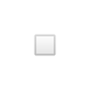 Émoji ▫️ Petit Carré Blanc sur Google Android 11.0.