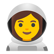 Émoji 👩‍🚀 Astronaute Femme sur Google Android 11.0.