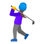 Émoji 🏌️‍♀️ Golfeuse sur Google Android 11.0.