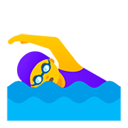 🏊‍♀️ Emoji Mujer Nadando en Google Android 11.0.