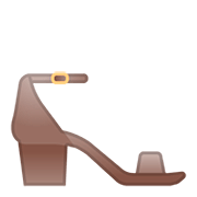 Emoji 👡 Sandalo Da Donna su Google Android 11.0.