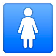 Emoji 🚺 Simbolo Del Bagno Delle Donne su Google Android 11.0.