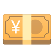 💴 Emoji Billete De Yen en Google Android 11.0.