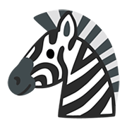 🦓 Emoji Zebra na Google Android 11.0.