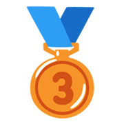 Émoji 🥉 Médaille De Bronze sur Google Android 12.0.
