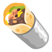 Émoji 🌯 Burrito sur Google Android 12.0.