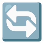 Emoji 🔄 Pulsante Con Frecce Che Ruotano In Senso Antiorario su Google Android 12.0.