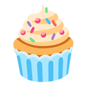 Emoji 🧁 Cupcake su Google Android 12.0.