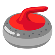 Emoji 🥌 Stone Da Curling su Google Android 12.0.
