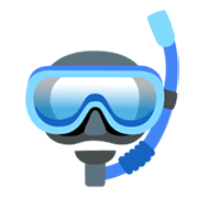 Emoji 🤿 Maschera Da Sub su Google Android 12.0.