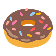 Émoji 🍩 Doughnut sur Google Android 12.0.