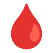 Emoji 🩸 Goccia Di Sangue su Google Android 12.0.