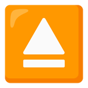 Emoji ⏏️ Pulsante Di Espulsione su Google Android 12.0.