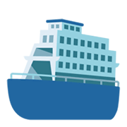 Émoji ⛴️ Ferry sur Google Android 12.0.