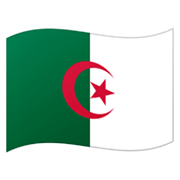 🇩🇿 Emoji Bandera: Argelia en Google Android 12.0.