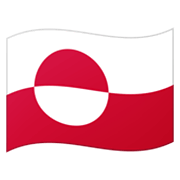 🇬🇱 Emoji Bandera: Groenlandia en Google Android 12.0.