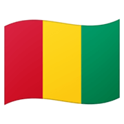 🇬🇳 Emoji Bandera: Guinea en Google Android 12.0.