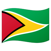 🇬🇾 Emoji Bandeira: Guiana na Google Android 12.0.