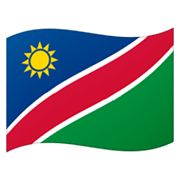 🇳🇦 Emoji Bandera: Namibia en Google Android 12.0.