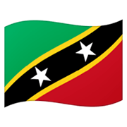 Emoji 🇰🇳 Bandiera: Saint Kitts E Nevis su Google Android 12.0.