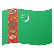 🇹🇲 Emoji Bandera: Turkmenistán en Google Android 12.0.