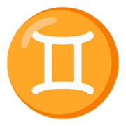 Emoji ♊ Segno Zodiacale Dei Gemelli su Google Android 12.0.