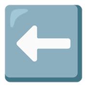Emoji ⬅️ Freccia Rivolta A Sinistra su Google Android 12.0.