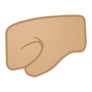 Emoji 🤛🏼 Pugno A Sinistra: Carnagione Abbastanza Chiara su Google Android 12.0.