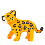 Emoji 🐆 Leopardo su Google Android 12.0.