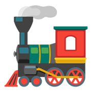 Emoji 🚂 Locomotiva su Google Android 12.0.