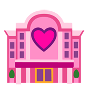 🏩 Emoji Hotel Del Amor en Google Android 12.0.