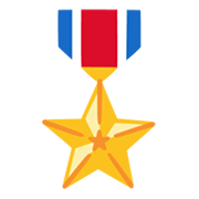 Emoji 🎖️ Medaglia Militare su Google Android 12.0.