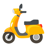 🛵 Emoji Scooter en Google Android 12.0.