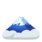 🗻 Emoji Monte Fuji en Google Android 12.0.