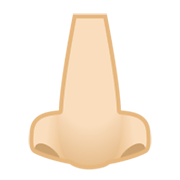 Emoji 👃🏻 Naso: Carnagione Chiara su Google Android 12.0.