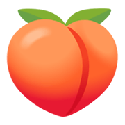 Emoji 🍑 Pesca su Google Android 12.0.