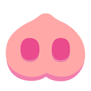 Emoji 🐽 Naso Da Maiale su Google Android 12.0.