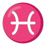 Emoji ♓ Segno Zodiacale Dei Pesci su Google Android 12.0.