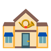 🏤 Emoji Postgebäude Google Android 12.0.