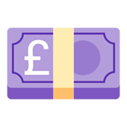 Emoji 💷 Banconota Sterlina su Google Android 12.0.